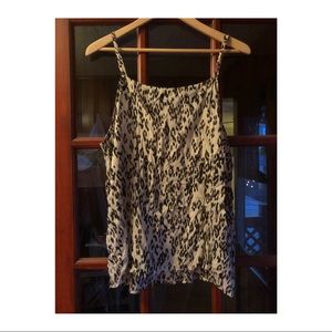 Lucky Brand leopard flowy cami